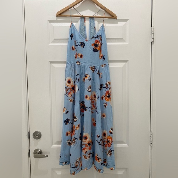 Blue Floral Sundress, 6 - Picture 6 of 10